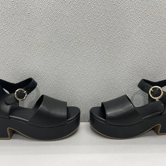 NEW BEEK Women’s Inca Platform Heeled Sandals Black Size 6 – New Without Box - Picture 9 of 9